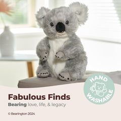 Sydney koala plush ready for snuggle time during bedtime stories