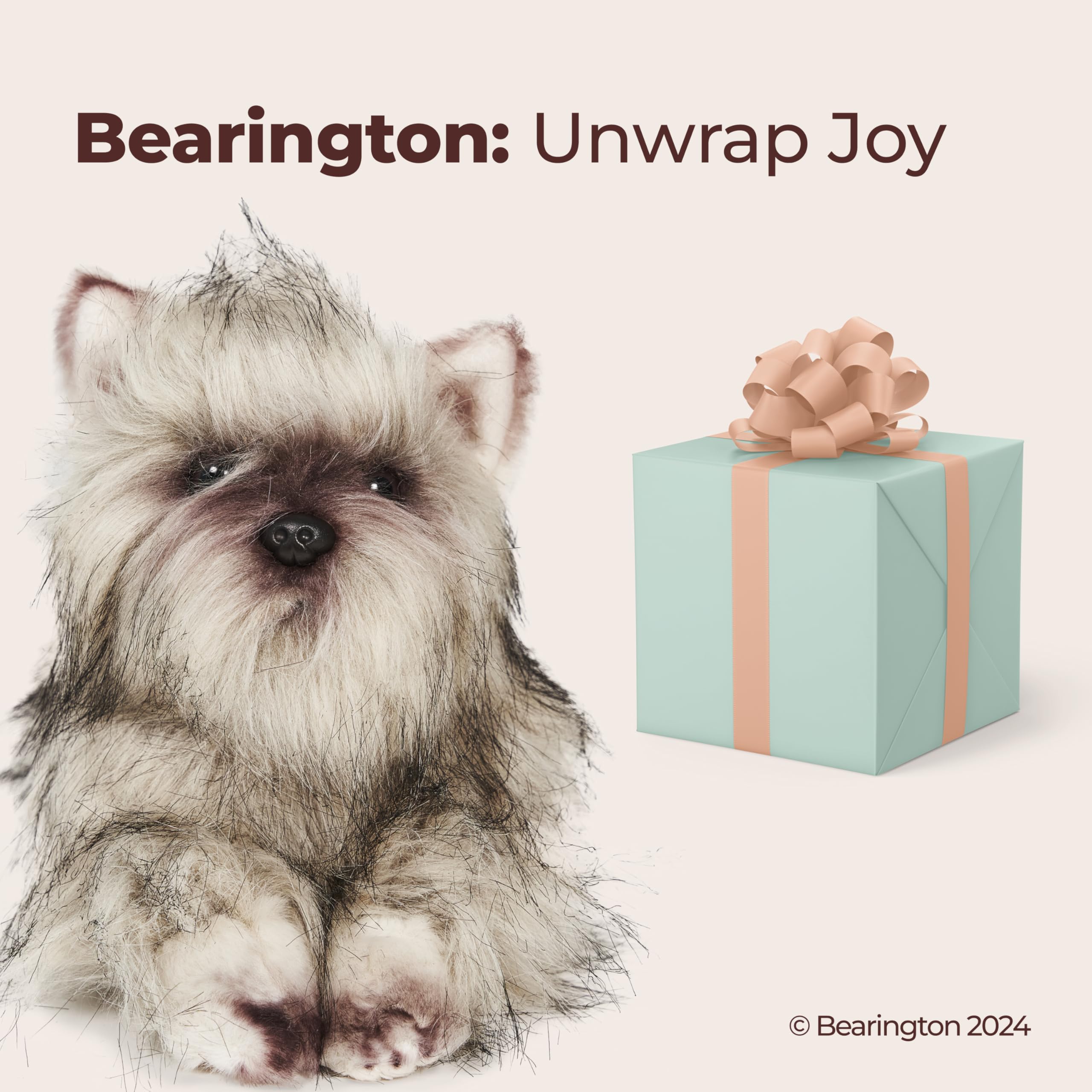 Bearington Terri Cairn Terrier ideal for kids' playtime and collectibility.
