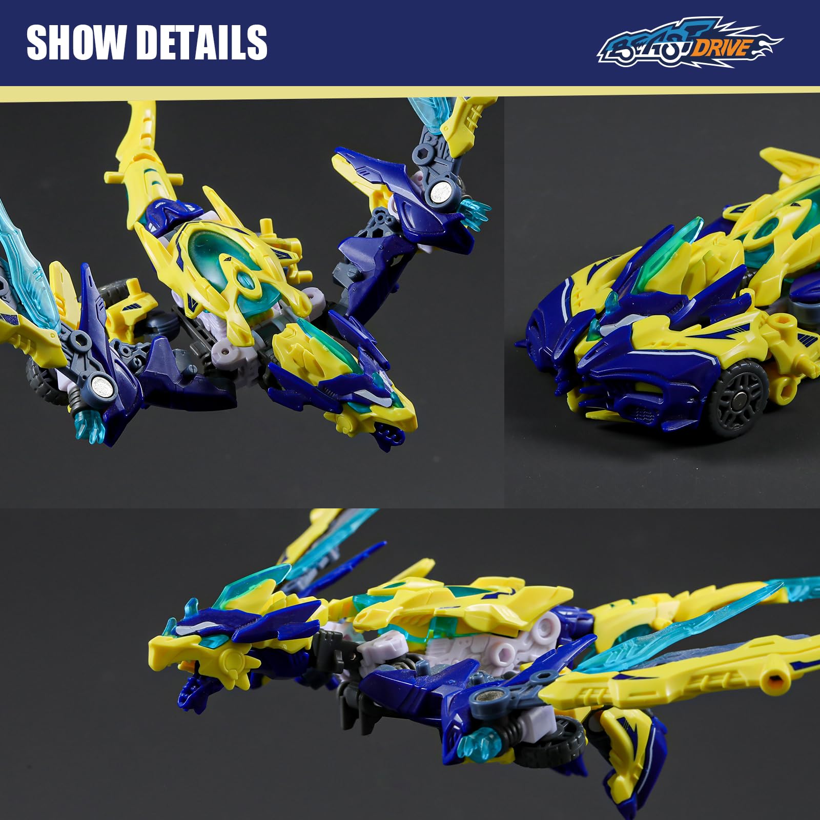 BEASTBOX BEASTDRIVE skeleton with panels for transformation