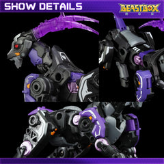 BEASTBOX Dimmuborgir articulated joints let you pose it easily.