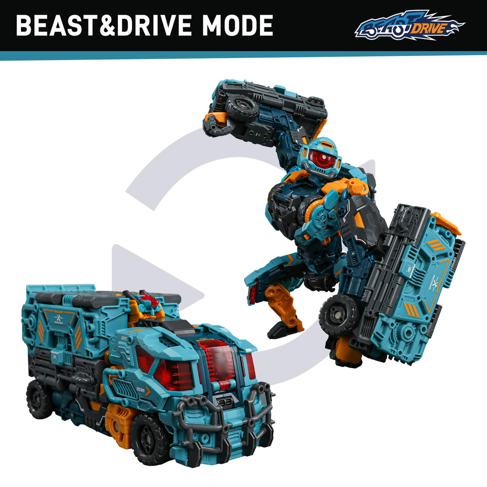 BEASTDRIVE Cyclops in drive mode ready for imagined speed