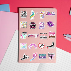 BEATRI Gymnastics Stickers high-definition prints resist fading