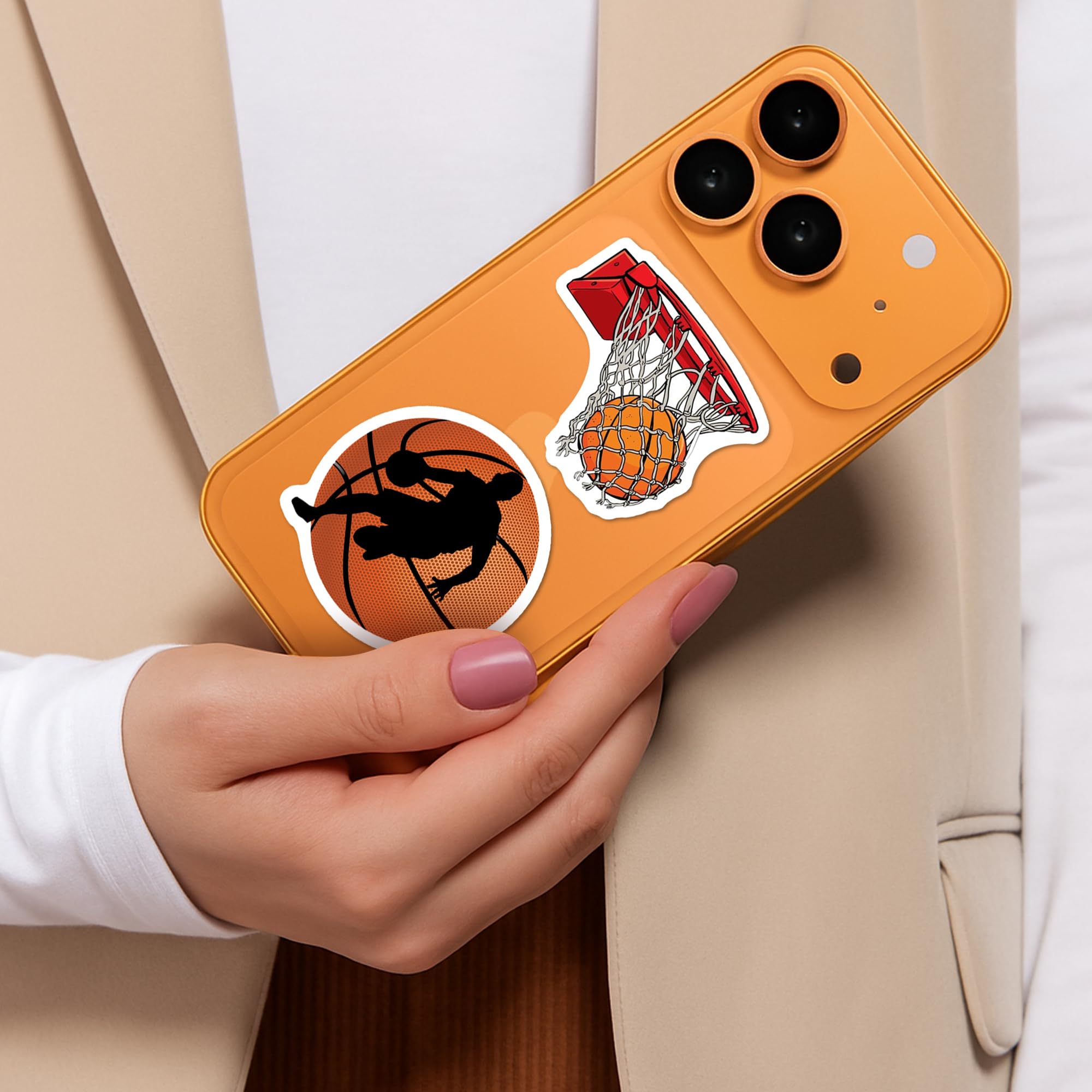 BEATRI Sports Stickers on notebook spark creativity and organization