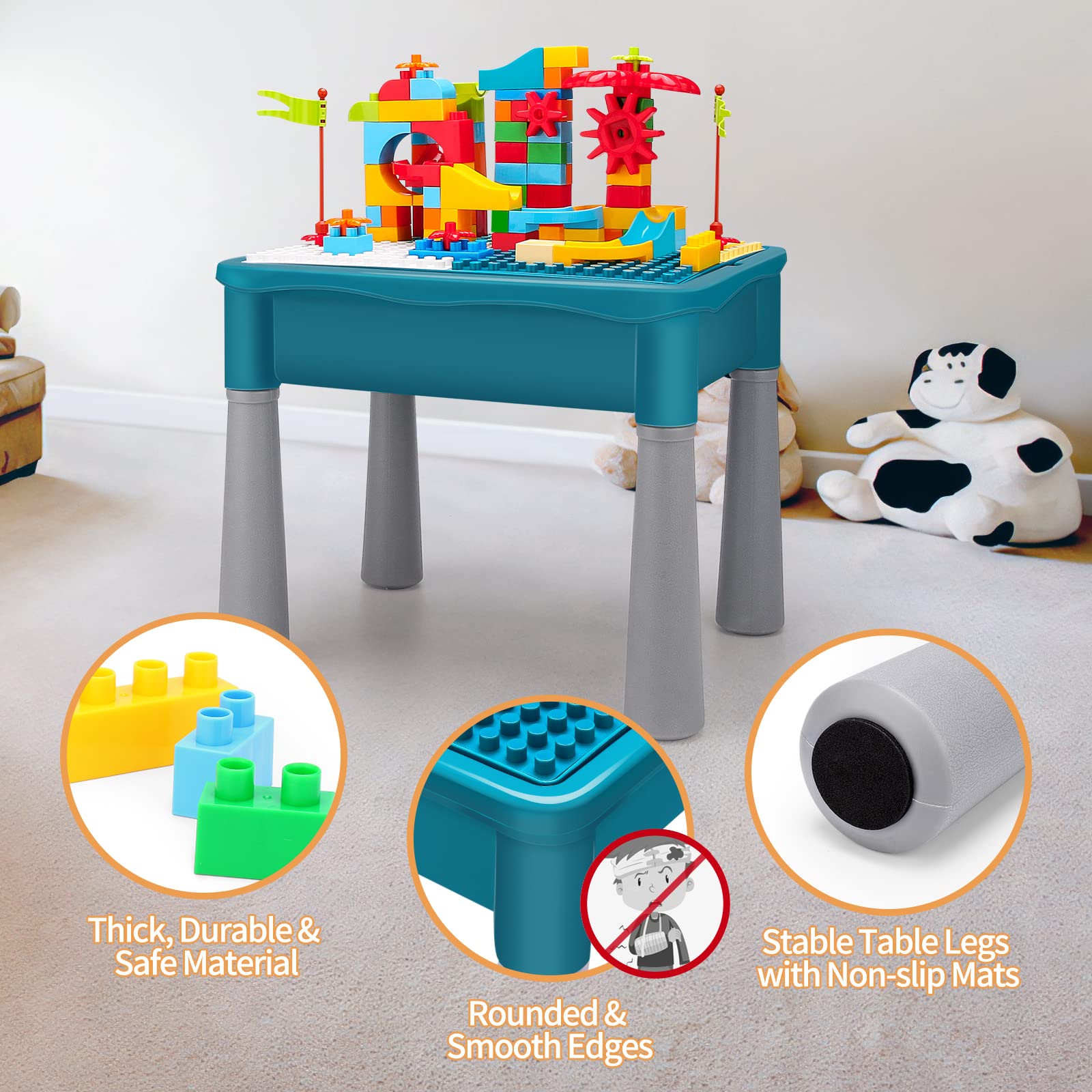 BEAURE compact dimensions 16.9 by 12.6 by 14.1 inches fit small spaces