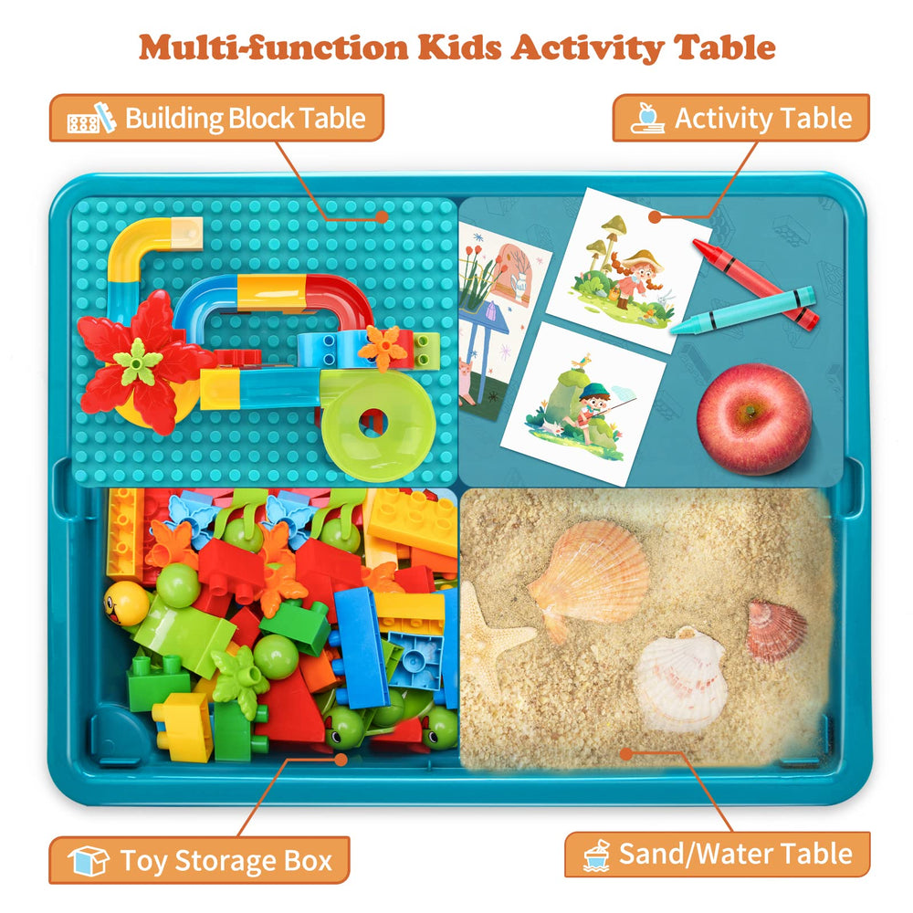 BEAURE table features safe rounded edges for kid friendly use