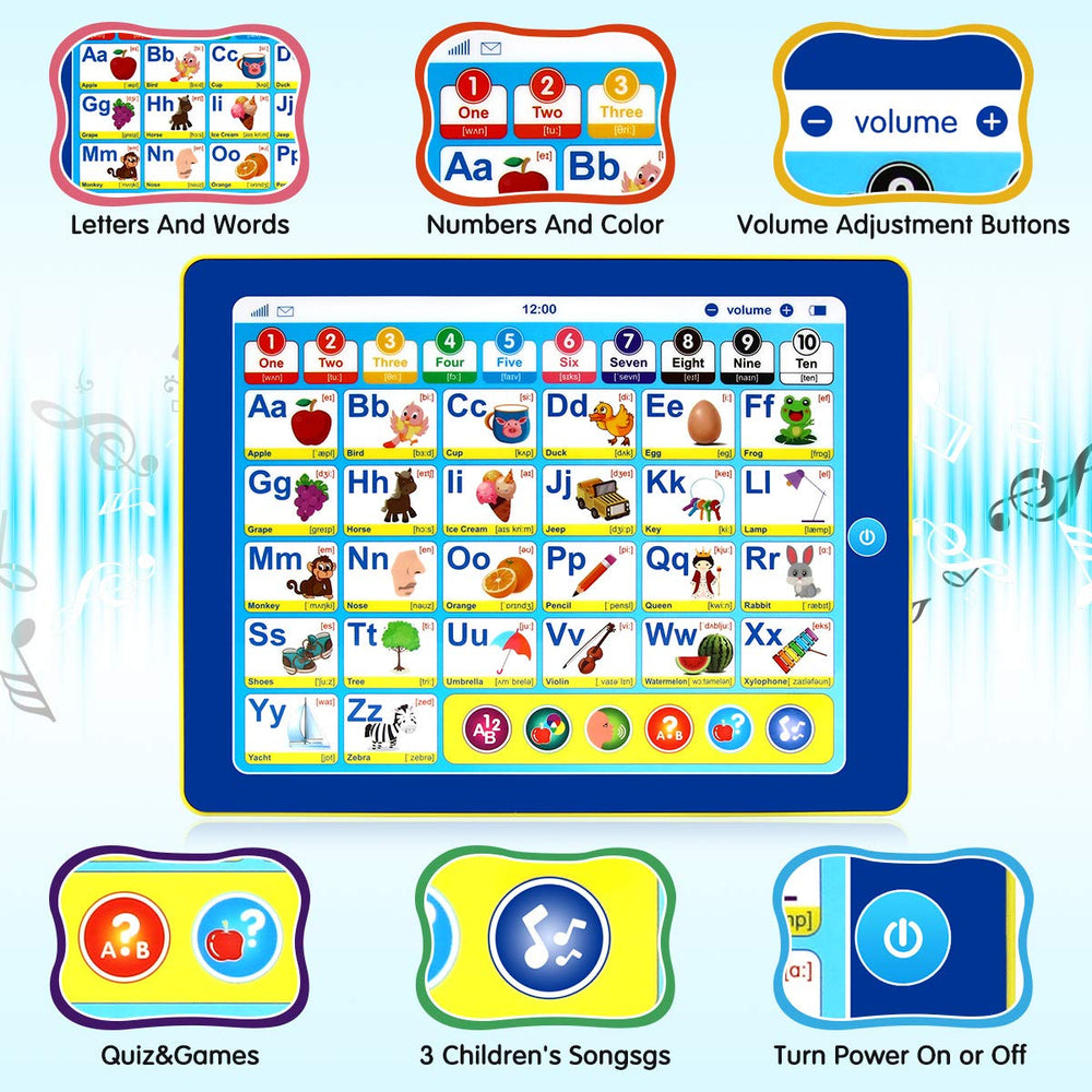 BEAURE letters learning interface boosts literacy basics through interactive tapping.
