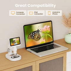 BEAVERLAB Finder captures sharp 1080p photos and videos for documentation.
