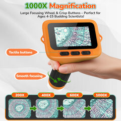 BEBANG eight-LED lighting provides clear images in any environment.