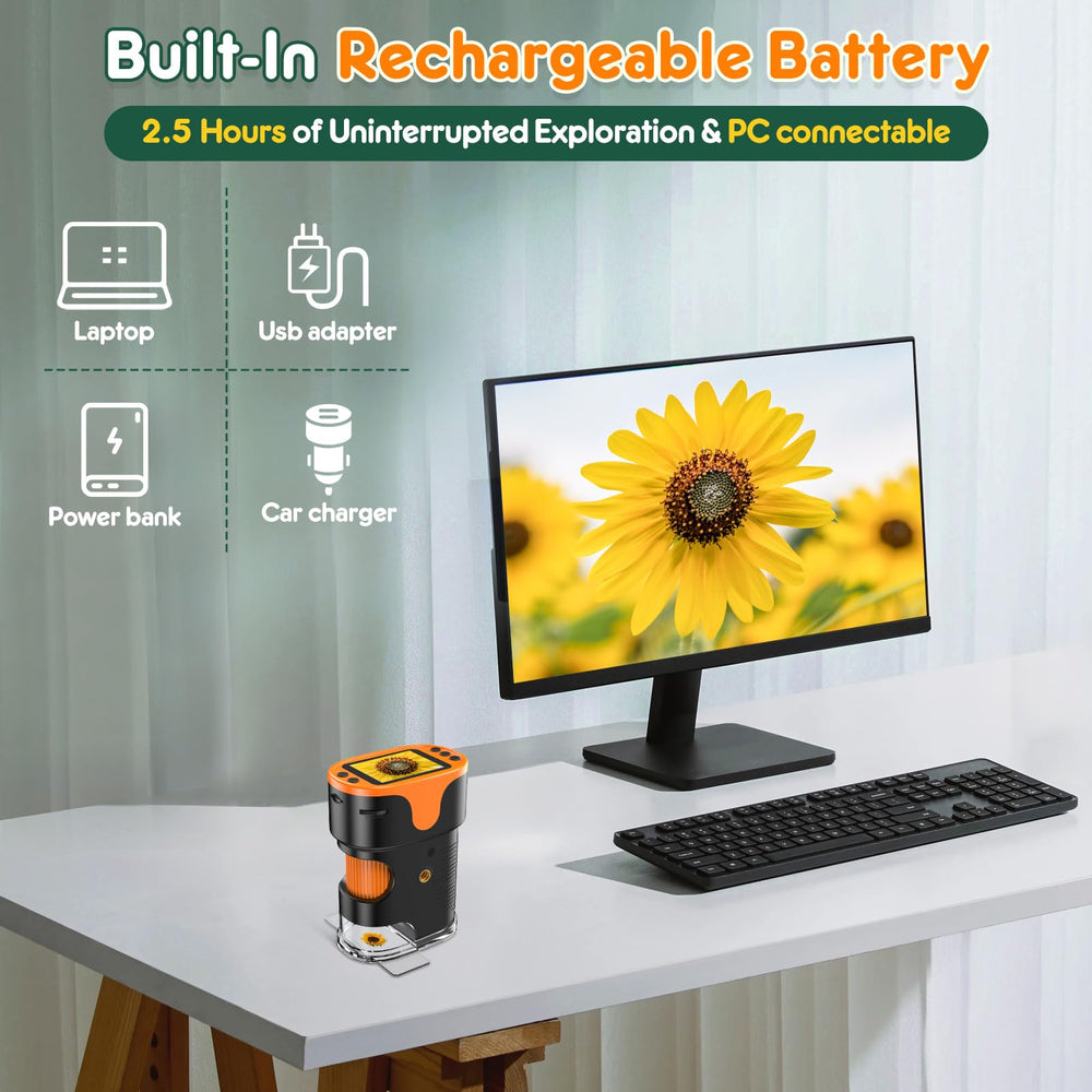 BEBANG prepared slides kit supports easy slide viewing and early lab setups.