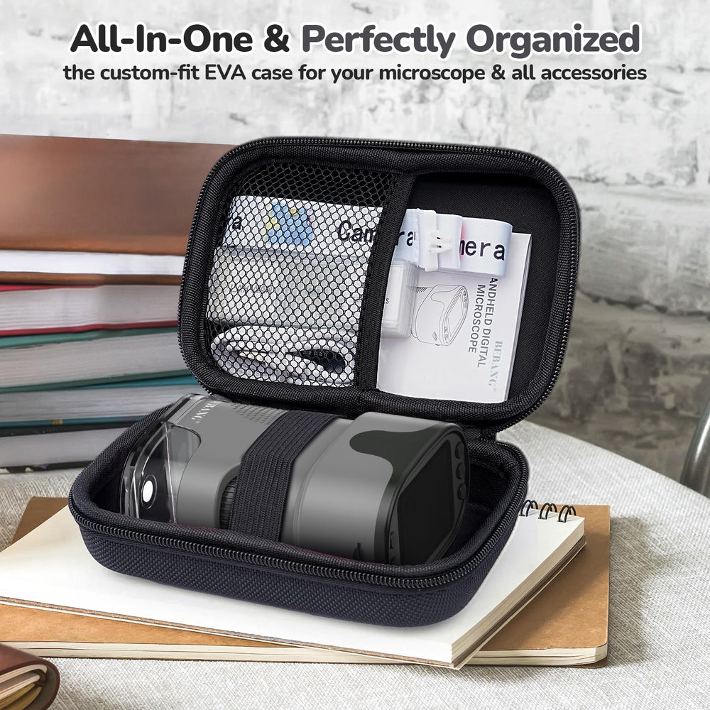 BEBANG rechargeable battery microscope enables longer exploration without frequent charging