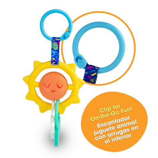 BEBÉ FUERTE sun and mirror spin for visual tracking and exploration