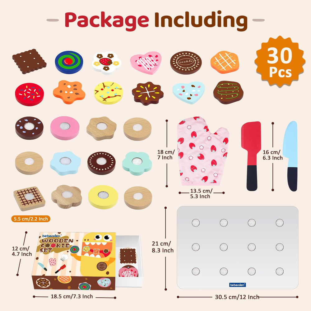 Beberolen cookie toppings pack adds color variety for kid-friendly kitchen play
