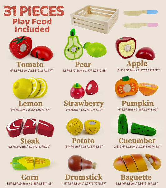 Beberolen tomato cutting piece supports early color recognition during play