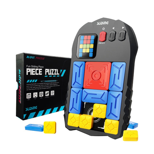 BEBESIRI Super Slide Puzzle console front view with 500+ levels for all ages