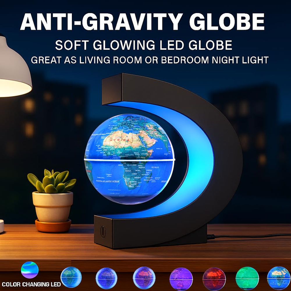 BEBEVOGUE educational stem globe blends geography with physics learning.