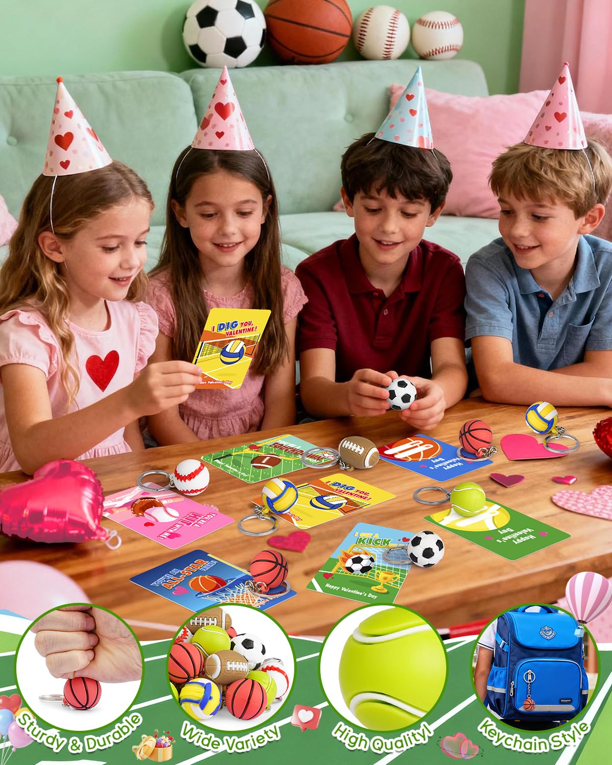 BebouToye backpack-friendly keychains, easy to attach for kids.