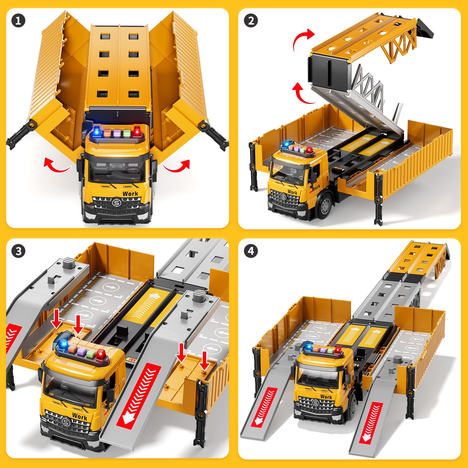 Beby Buty Gift-Worthy Toy Truck Set image suitable for birthdays and holidays.