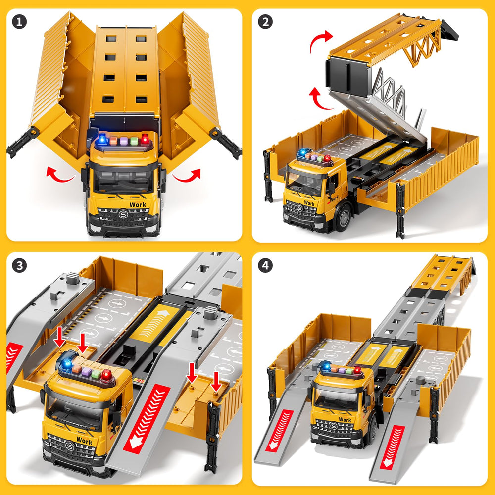 Beby Buty Gift-Worthy Toy Truck Set image suitable for birthdays and holidays.