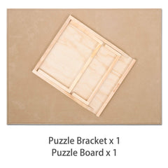 Becko US 1,000-piece capacity accommodates large puzzles with secure fabric grip