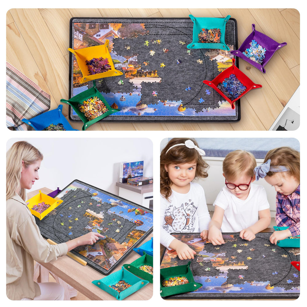 Becko US storage-ready setup to keep unfinished puzzles safe