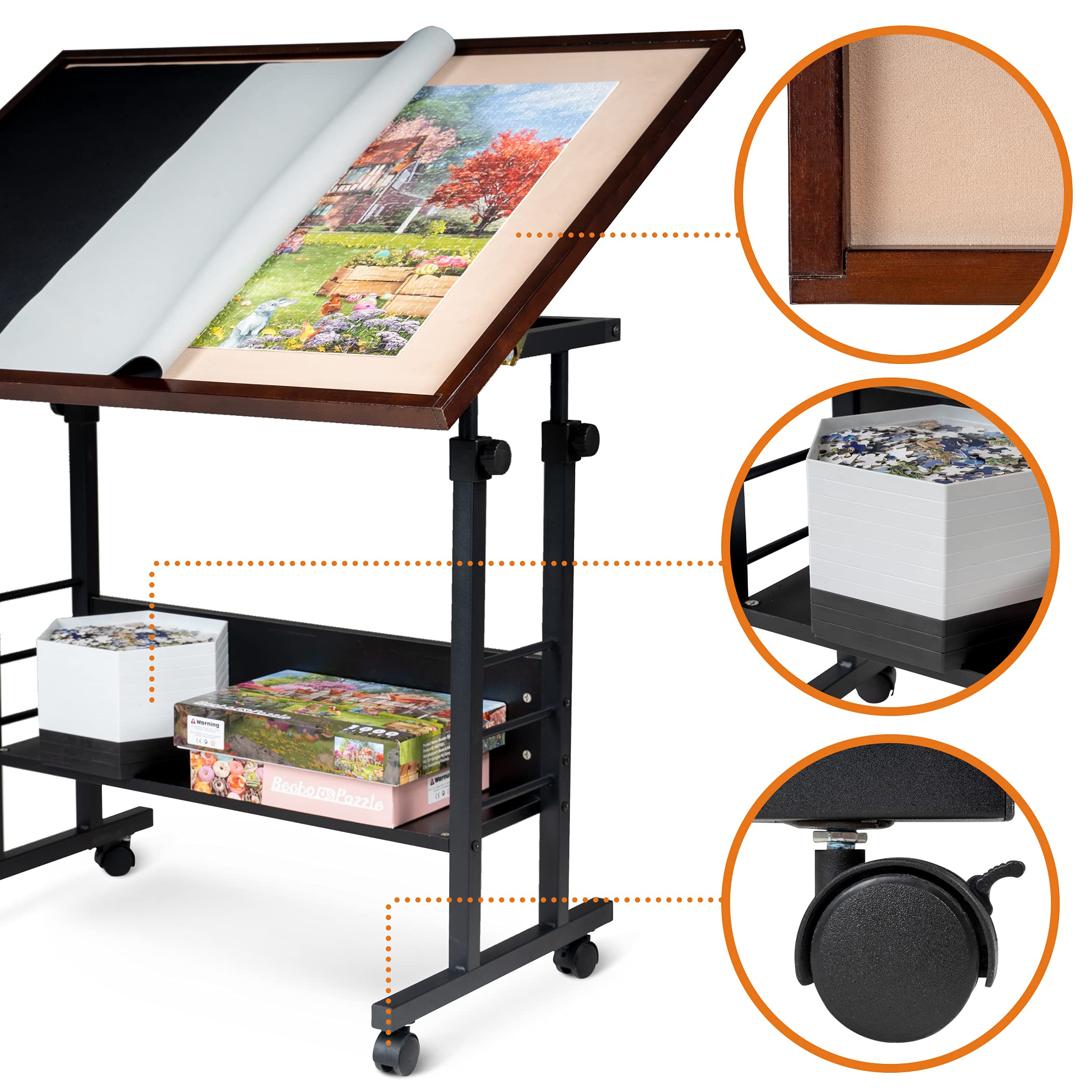 Becko US easy-assembly guide with included hardware.