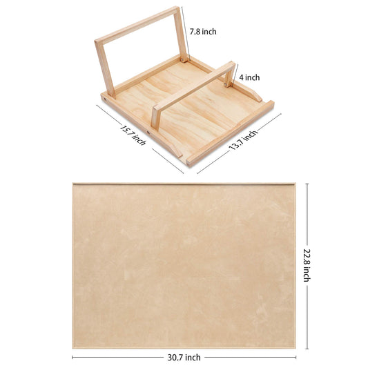 Becko US portable puzzle table ready for on-the-go puzzle solving anywhere