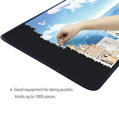 Becko US puzzle board 1000-piece capacity fits standard jigsaws.
