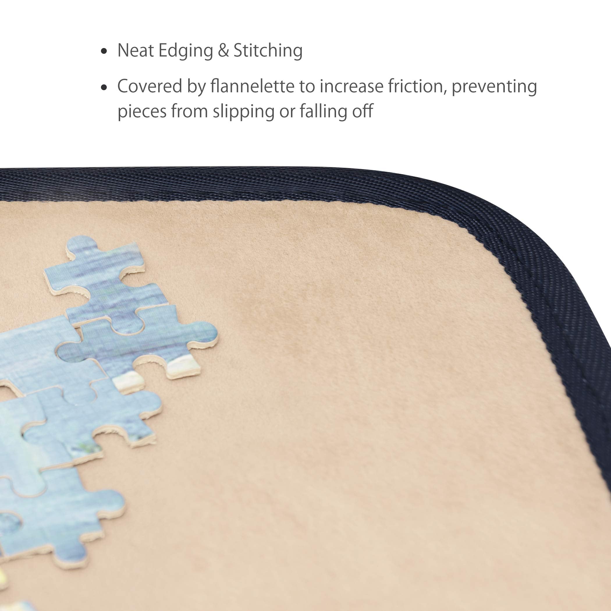 Becko US puzzle board lightweight portable design for easy transport.