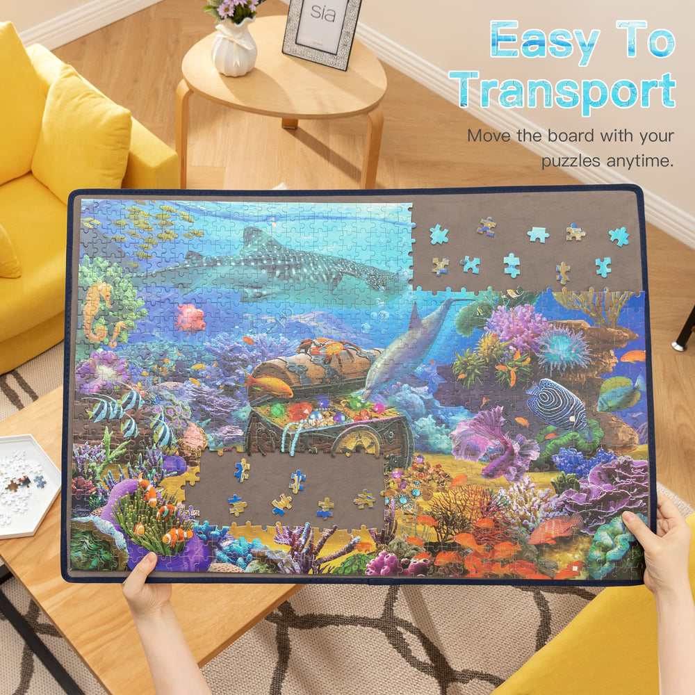 Becko US puzzle board lightweight portable design for easy transport
