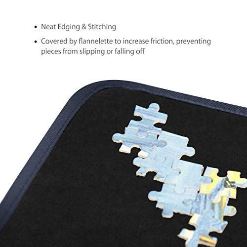 Becko US puzzle board portable at 2.34 pounds for easy room-to-room movement.
