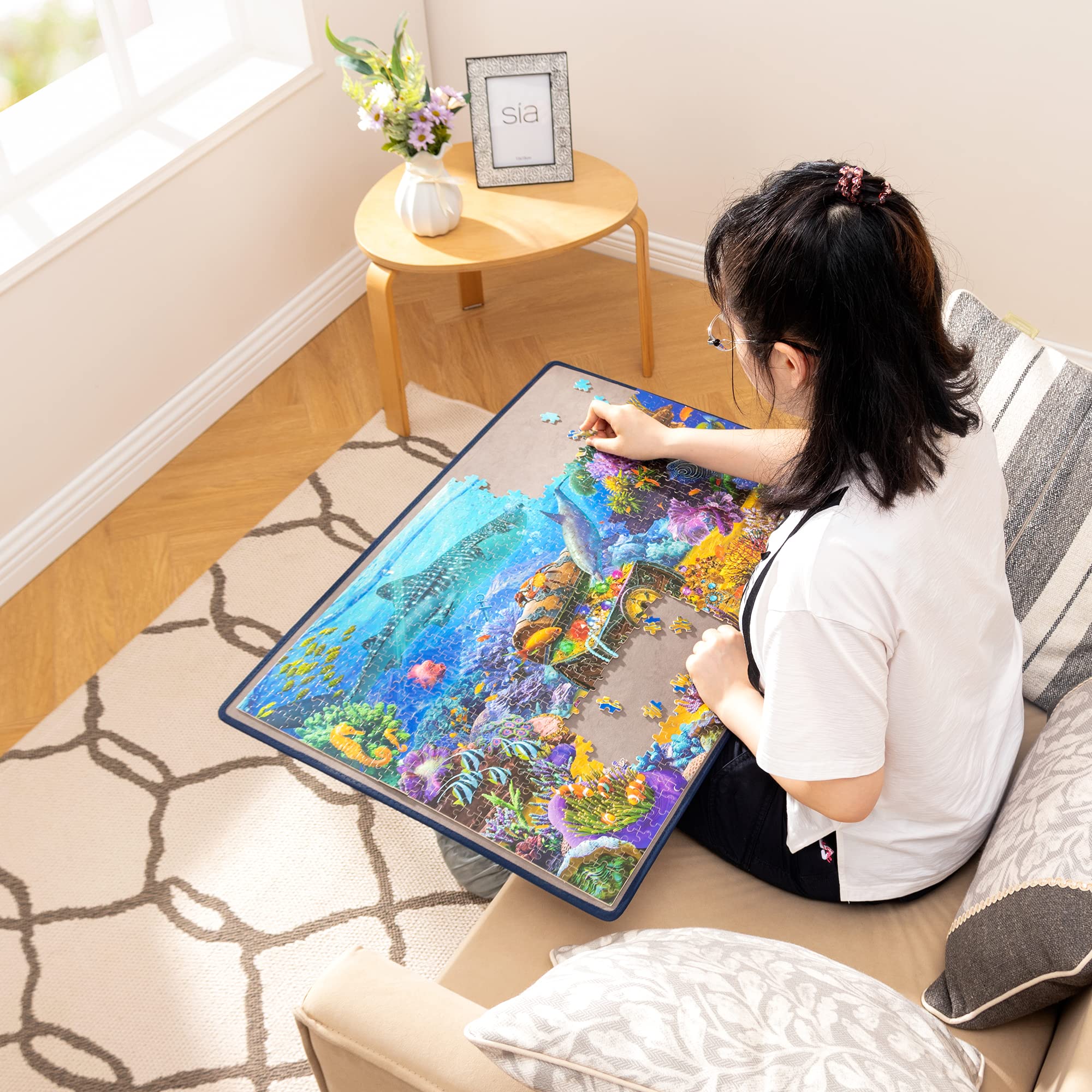 Becko US puzzle board helps save progress during breaks