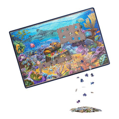 Becko US puzzle board with sturdy platform for steady puzzle building