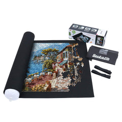 Becko US puzzle mat roll-up laid flat for easy setup and transport.