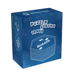 Becko US 9.4 by 8.2 inch trays offer precise piece grouping.