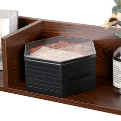 Becko US stackable trays stacked compactly for space-saving storage.