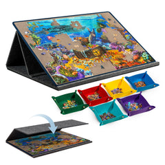 Becko US tilting puzzle board with adjustable angle for ergonomic puzzling sessions