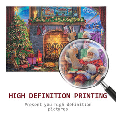 Becko US wooden 1000-piece puzzle offers durable, long-lasting fun
