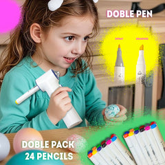 BECUSSITTA 20 reusable stencils help kids create precise airbrushed designs.