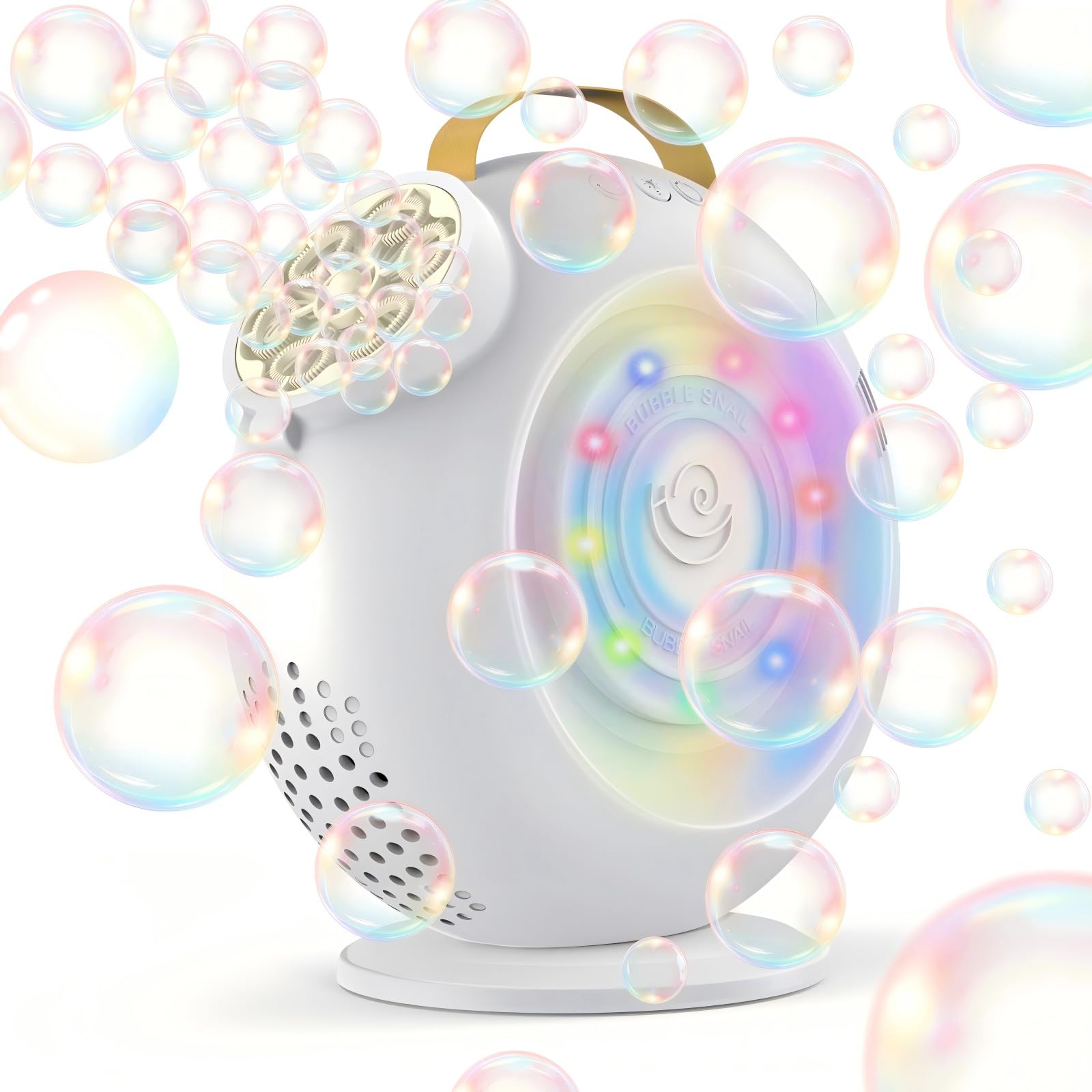 BEDAIL Bubble Machine front view showcasing compact design for quick setup