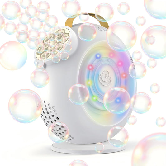 BEDAIL Bubble Machine front view showcasing compact design for quick setup