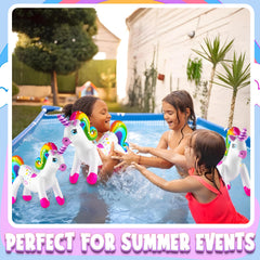 Bedwina unicorns work as carnival prizes or party favors.