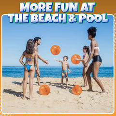 Bedwina durable PVC beach ball for long outdoor use
