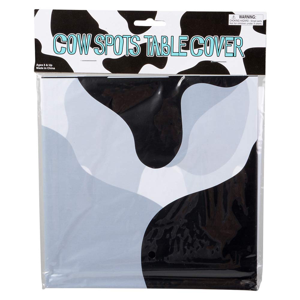 Bedwina easy-cleanup tablecloth saves time after themed events.