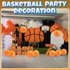 Bedwina inflatable basketball with easy valve for quick inflation