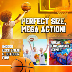 Bedwina mini basketball suits small hands for beginners and play.