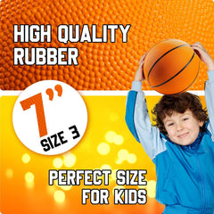 Bedwina mini basketball with textured grip for confident handling.