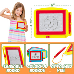 Bedwina blue mini doodle board for creative sketching anywhere