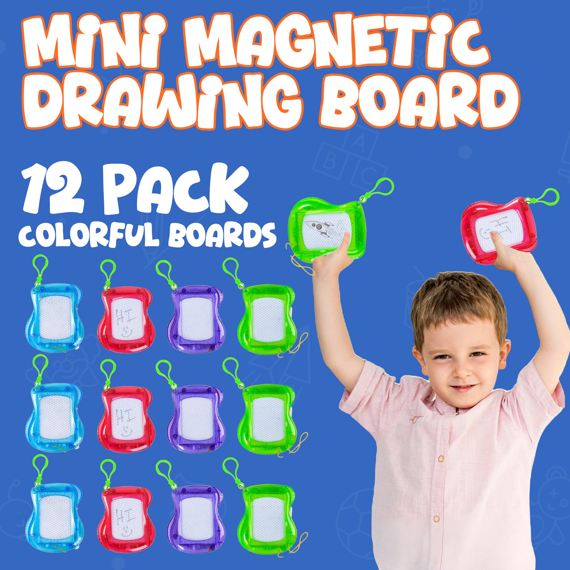Bedwina colorful mini doodle boards showcasing a variety of vibrant colors.