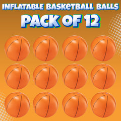 Bedwina inflatable basketballs great as party decorations and favors