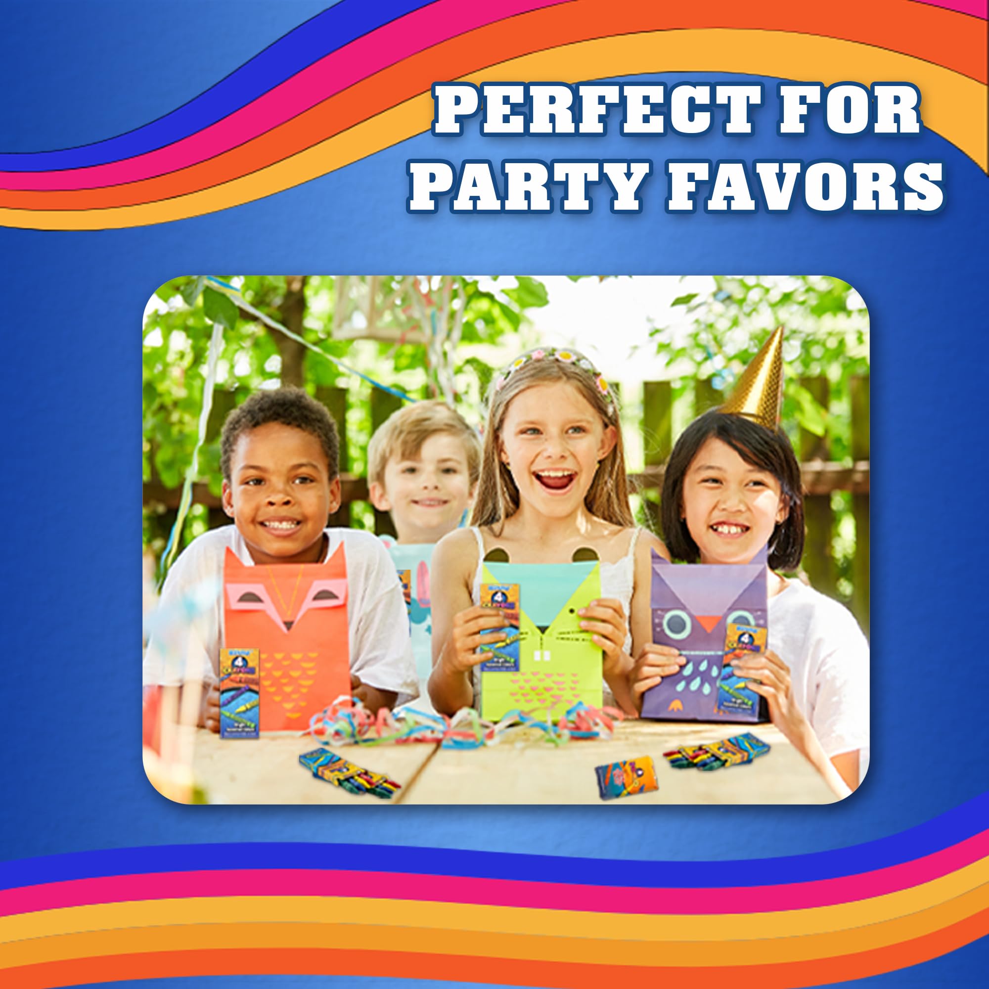 Bedwina party favors crayons help entertain guests at events and celebrations